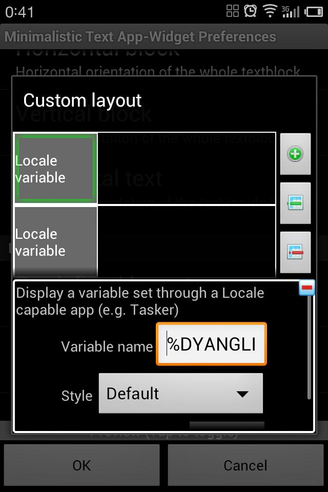 custom layout